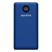 Batería Externa ADATA P20000QCD Power Bank 20000mAh Carga Rápida QC/PD, Azul