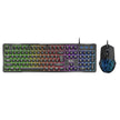 Combo Gamer Teclado y Mouse Genius Scorpion KM-GX3 Retroiluminado RGB con AI Copilot - Negro