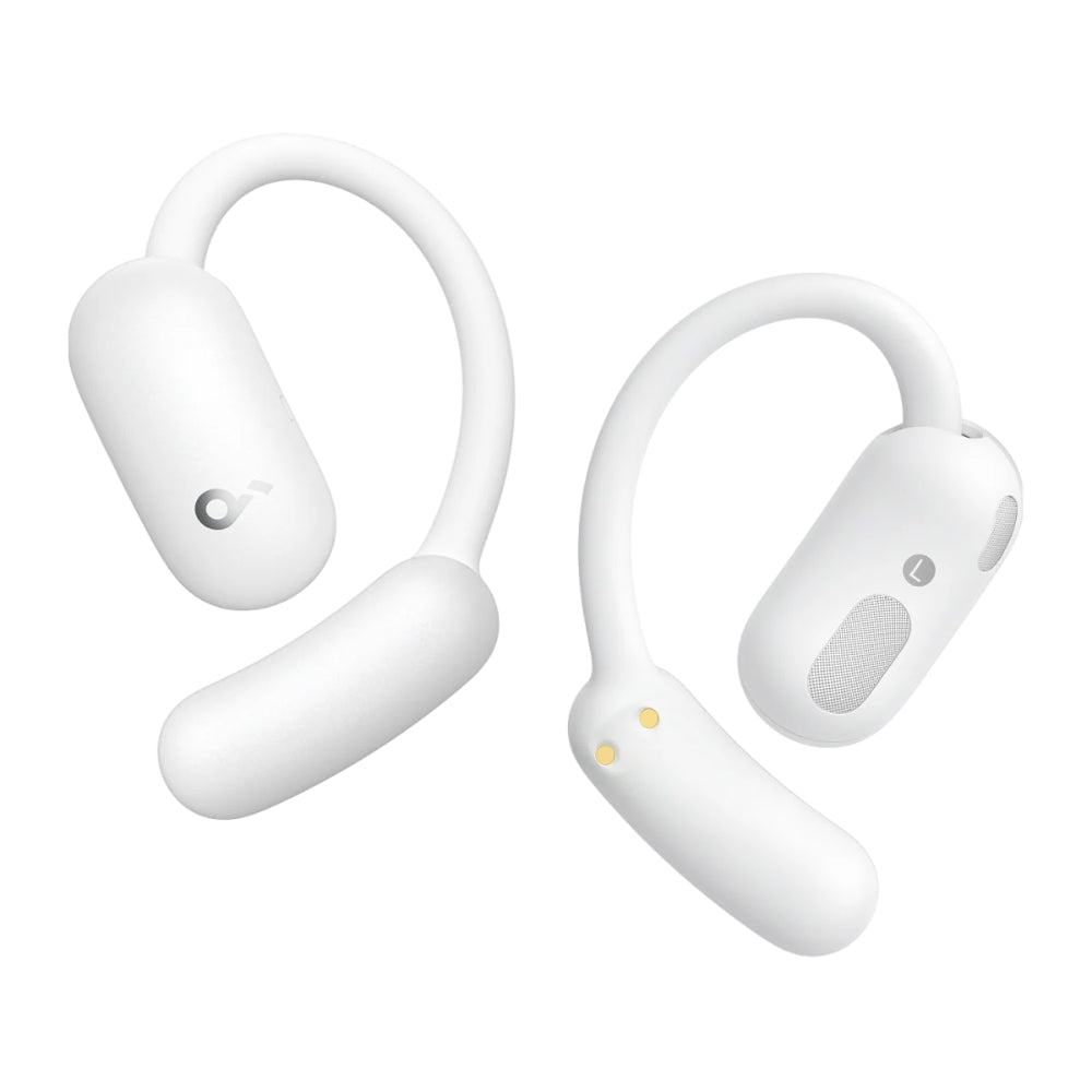 Audífonos Inalámbricos Soundcore AeroFit 2 Open-Ear Bluetooth 5.4 IP55 Hasta 42H con LDAC - Blanco