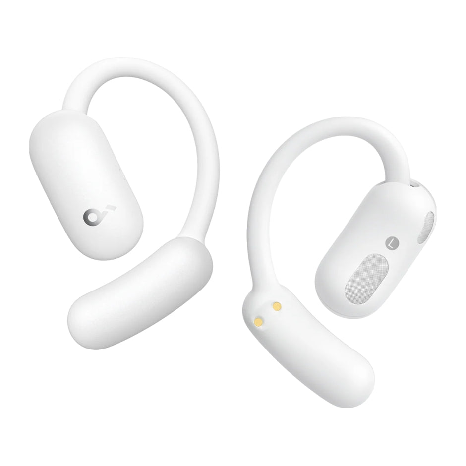 Audífonos Inalámbricos Soundcore AeroFit 2 Open-Ear Bluetooth 5.4 IP55 Hasta 42H con LDAC - Blanco