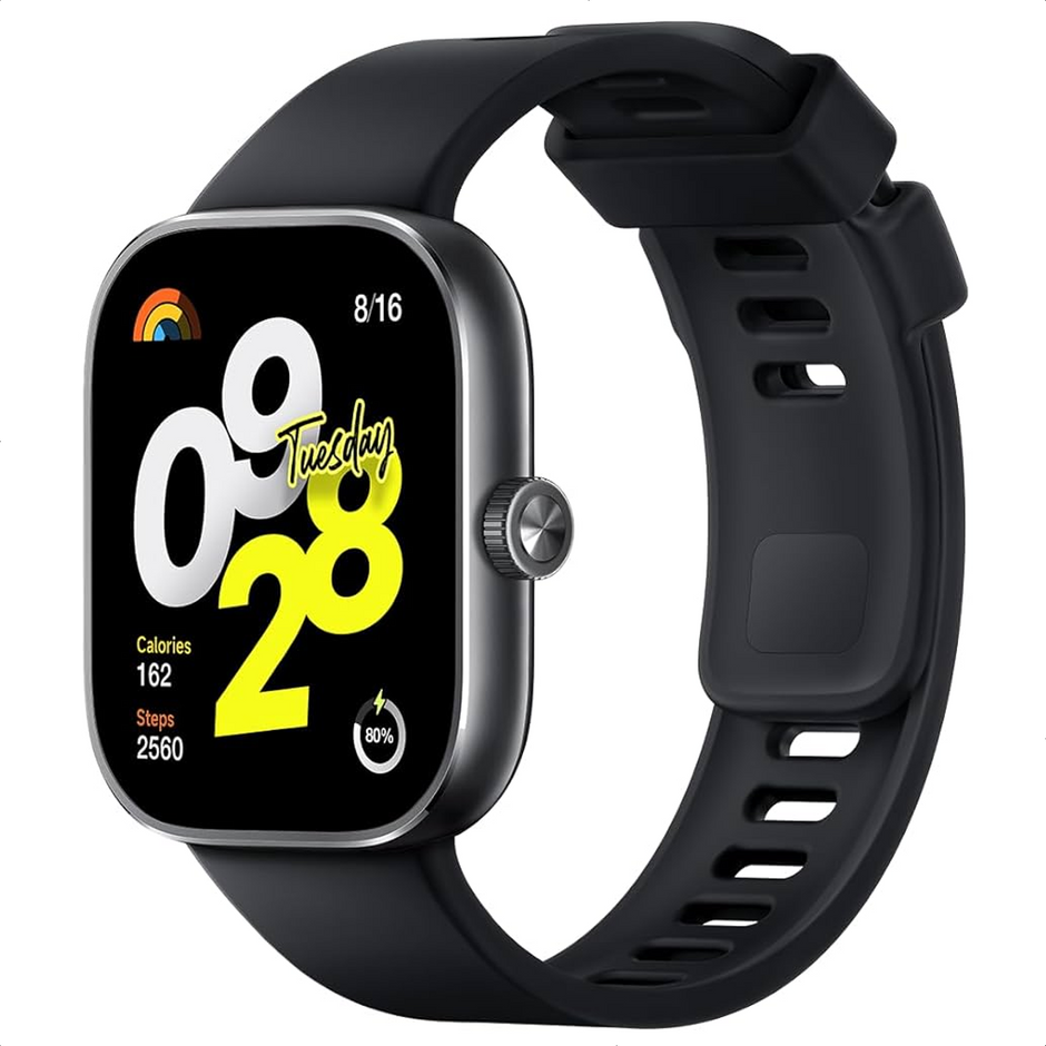 Reloj Inteligente Smartwatch Xiaomi Redmi Watch 4  AMOLED 1.97” Marco Aluminio GPS Llamadas 5ATM - Negro
