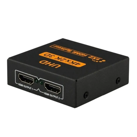 Multiplicador Splitter Hdmi, 1 Entrada X 2 Salidas, 1080p 3d