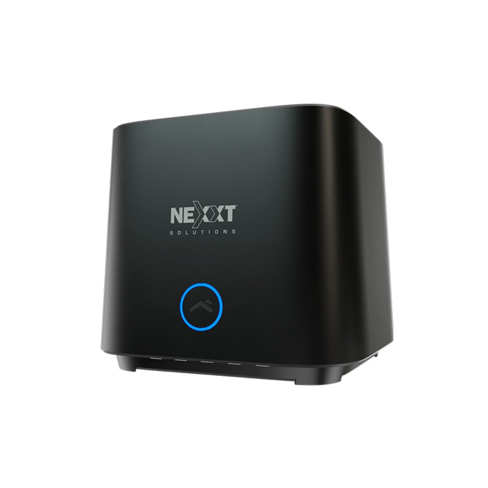 Router Nexxt Bolt Ac1200, Wi-fi 5, Tecnología Mesh, Compatible Google Home / Alexa / Siri, Negro