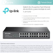 Switch 24 Puertos 10/100 Escritorio/rack, Tp-link Tl-sf1024d