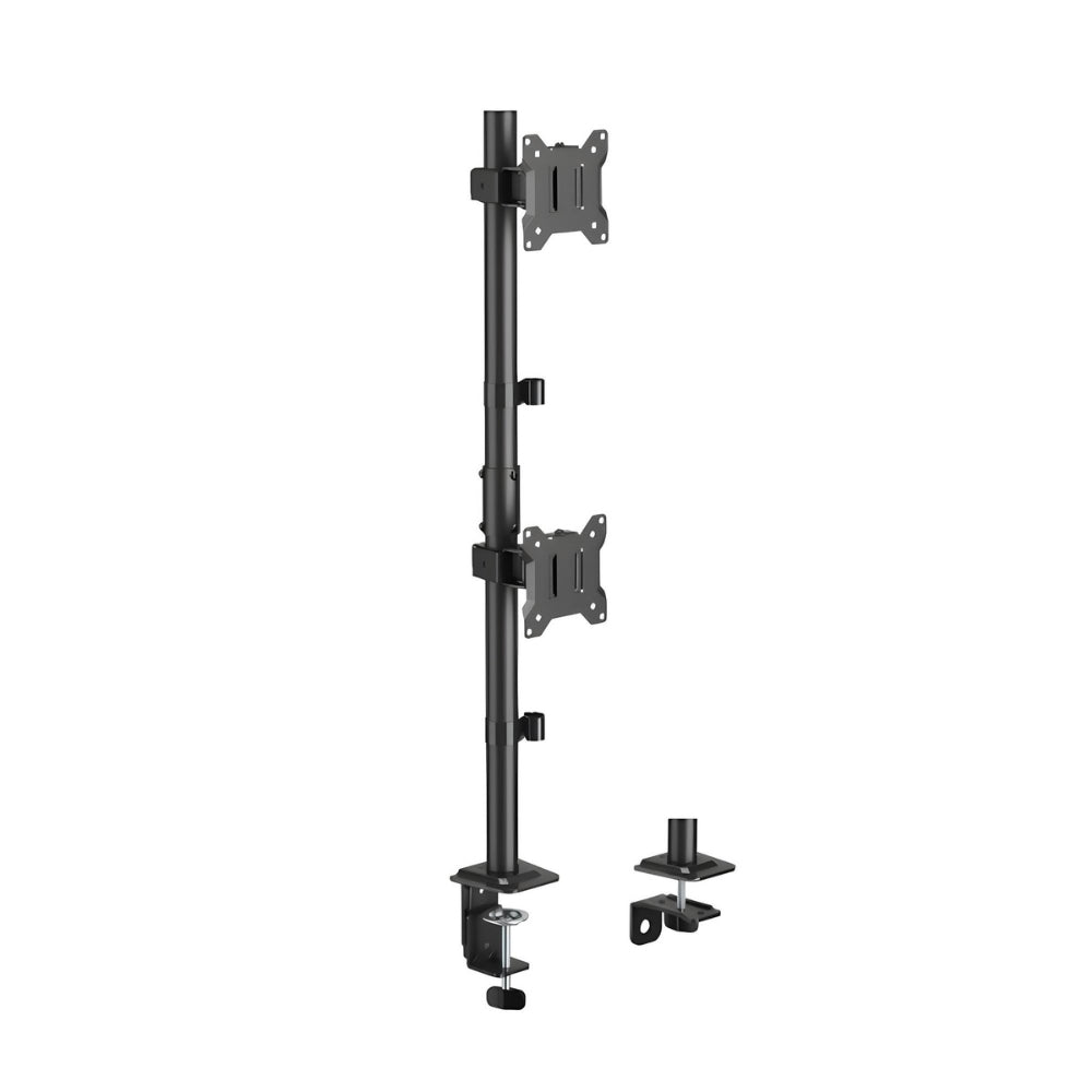 Soporte Escritorio Techgo SPM-1125 Doble Monitor Vertical 17-32