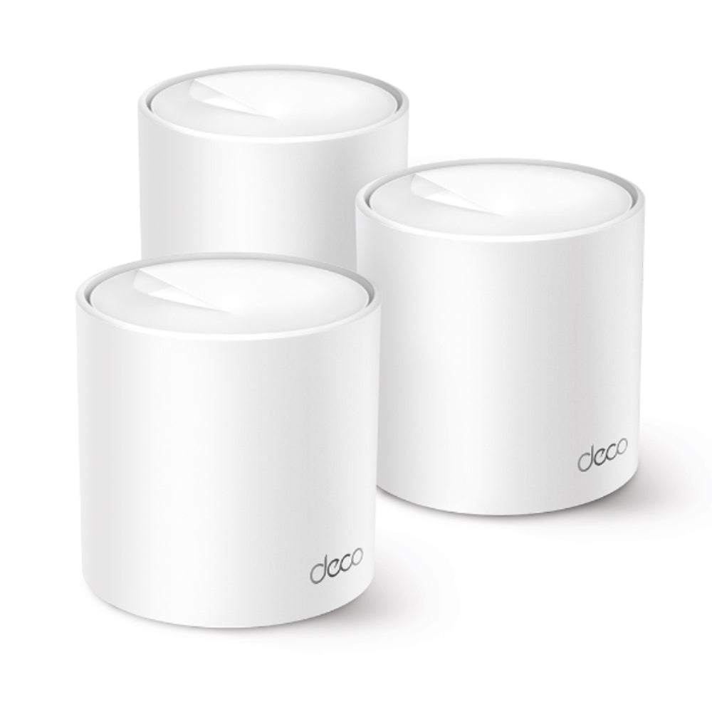 Sistema Wifi 6 Mesh AX1500 TP-Link Deco X10 (3-pack) con OFDMA y MU-MIMO para Más Dispositivos