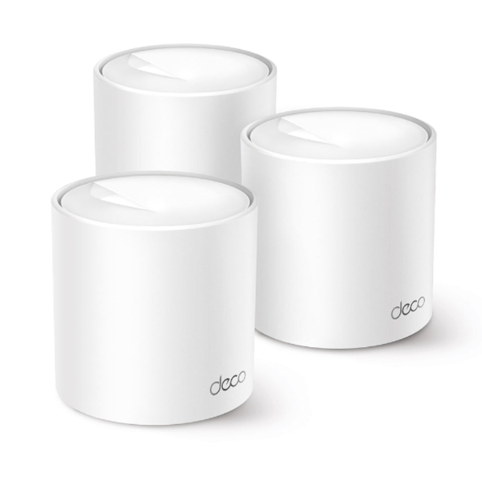 Sistema Wifi 6 Mesh AX1500 TP-Link Deco X10 (3-pack) con OFDMA y MU-MIMO para Más Dispositivos