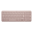 Teclado Bluetooth Inalámbrico Logitech K250 Compacto, Rosa