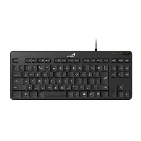 Teclado Compacto 12 teclas Multimedia Genius LuxeMate 110 AI Copilot - Negro