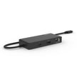 Adaptador Belkin INC008TTBK USB-C 5 en 1 con HDMI RJ45 2 USB-A y USB-C Hub Multiport para Laptop