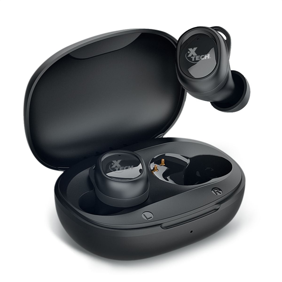 Audífonos Inalámbricos Xtech XOUND XTH-701 TWS Bluetooth 5.1 con Micrófono y Estuche de Carga