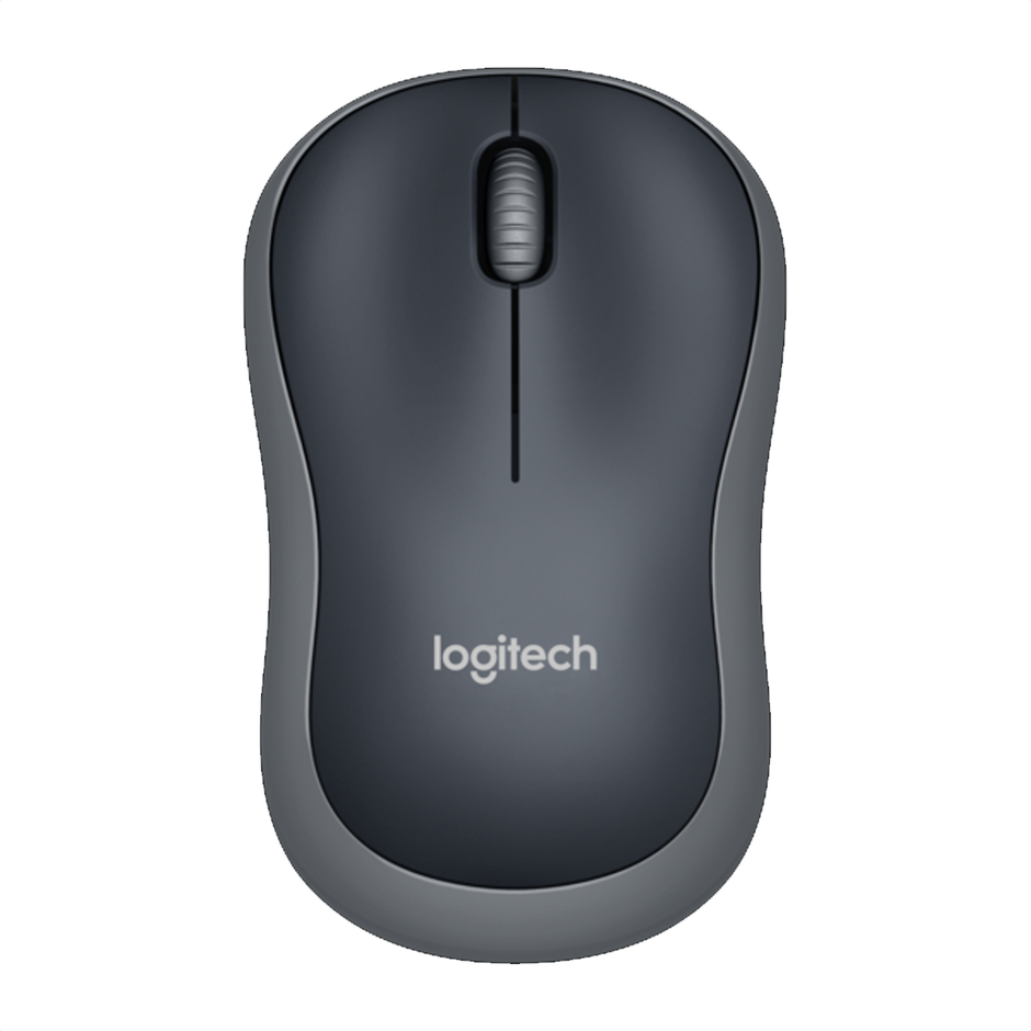 Logitech M185, Mouse Inalámbrico, Win Mac Chrome Linux Negro