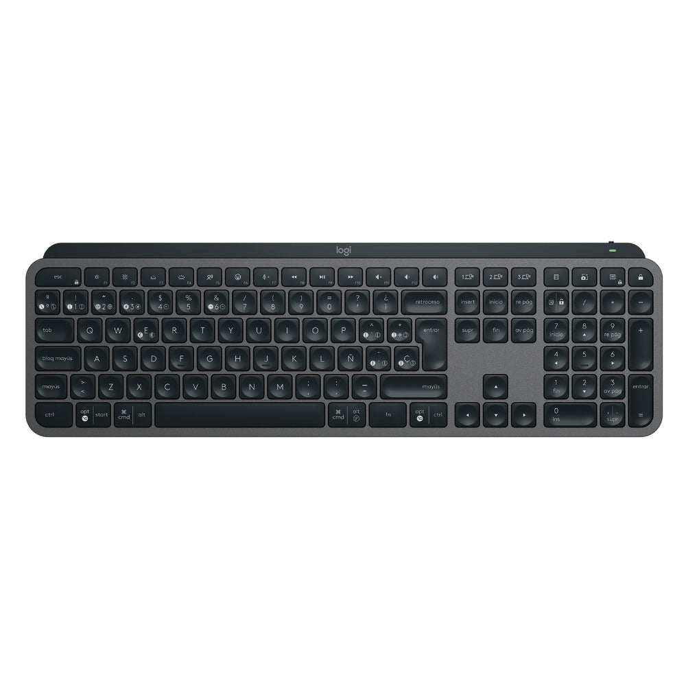Teclado Avanzado Logitech MX Keys S Inalámbrico Retroiluminado Smart Actions Macros Multidispositivo