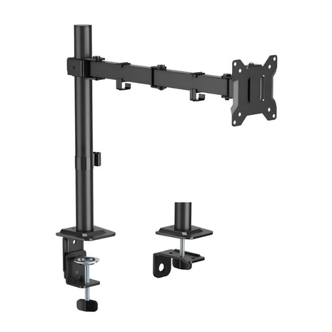 Soporte De Escritorio Techgo SPM-1105 Para Monitor 17-32" hasta 10 kg - Negro