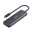 Hub USB-C 5 en 1 Anker 332 con HDMI 4K, 2 USB-A, USB-C y Power Delivery 100W para Laptop