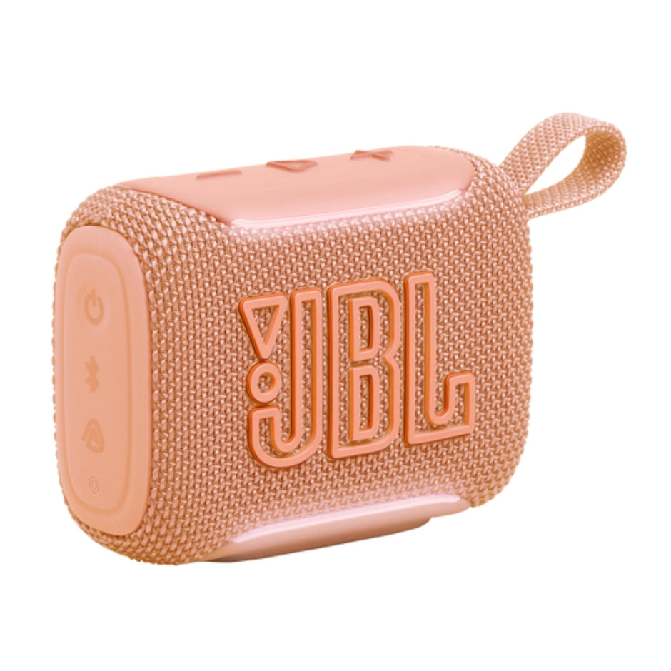 Parlante Bluetooth JBL Go 5 Portátil Sonido Pro Auracast Impermeable IP68 Batería hasta 10h - Naranja
