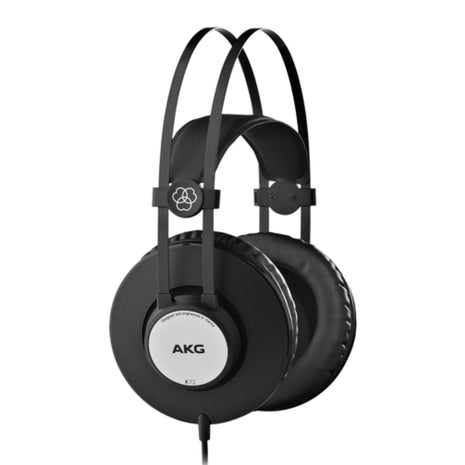 Audífonos de Estudio AKG K72 Profesionales Cerrados Monitoreo 40mm 16Hz-20kHz Cable 3m - Negro Mate