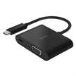 Adaptador Belkin AVC001btBK USB‑C a VGA con Carga Power Delivery 60W Full HD 1080p