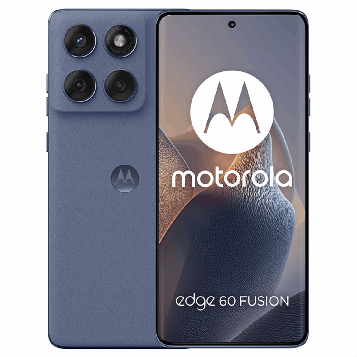 Celular Motorola Edge 60 Fusion 5G SIM+eSIM pOLED 6.7” 120Hz 128GB/8GB 50MP IP68/IP69 5200mAh/68W - Azul
