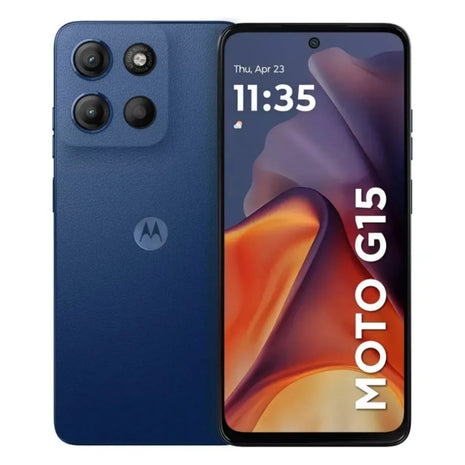 Celular Motorola G15 4G Dual SIM 6.72” FHD+ 512GB/12GB(4+8) 50MP NFC IP54 5200mAh Dolby Atmos - Azul