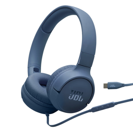 Jbl Tune 520c Diadema Manos Libres Usb-c / Sonido Pure Bass Azul
