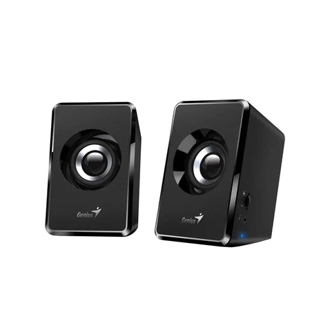 Parlantes USB Genius SP-U125 Sonido Estéreo 3W y Control de Volumen con Entrada 3.5mm - Negro
