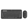 Combo Logitech Bluetooth: Teclado K380s + Mouse M350s, Negro
