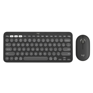 Combo Logitech Bluetooth: Teclado K380s + Mouse M350s, Negro