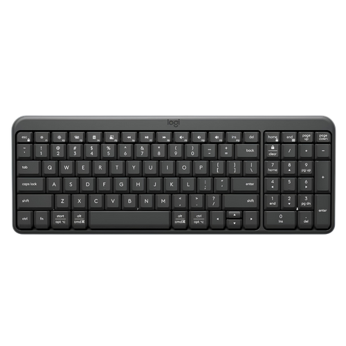 Teclado Bluetooth Inalámbrico Logitech K250 Compacto, Negro