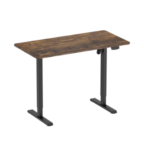 Escritorio Eléctrico de Altura Ajustable TechGo DMTB3-CA Diseño Ergonómico y Moderno, Rústico