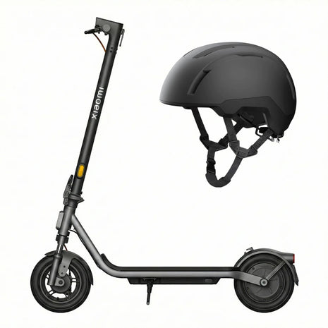 Patineta Eléctrica Xiaomi Scooter 6 Lite Llantas 10” Max 500W Alcance 25km Suspensión Frontal E-ABS + Casco Xiaomi