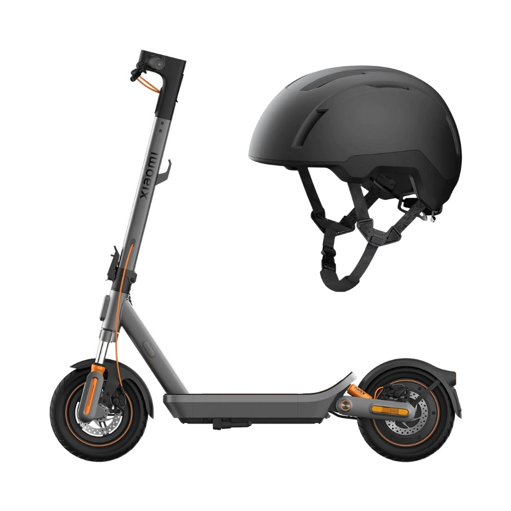 Patineta Eléctrica Xiaomi Scooter 6 Max 1100W, 70km de Autonomía, Llantas 12” + Casco Xiaomi Urbano