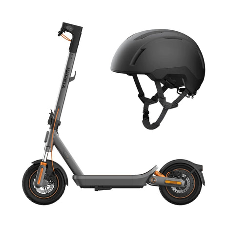 Patineta Eléctrica Xiaomi Scooter 6 Max 1100W, 70km de Autonomía, Llantas 12” + Casco Xiaomi Urbano