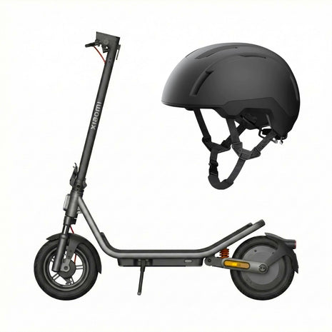 Patineta Eléctrica Xiaomi Scooter 6 Llantas 12” Max 800W Autonomía 45km Suspensión Doble E-ABS + Casco Xiaomi