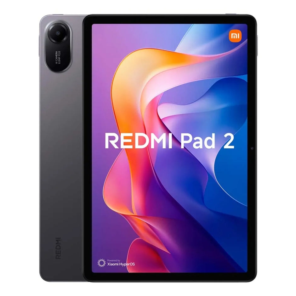 Tablet Xiaomi Redmi Pad 2 Wi-Fi IPS 11” 2.5K 90Hz Helio G100 128GB/4GB Audio Dolby Atmos® 9000mAh - Gris