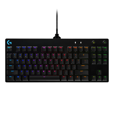 Teclado Gamer Mecánico Profesional Esports Logitech G Pro - Negro