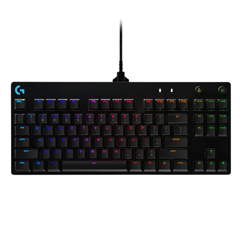Teclado Gamer Mecánico Profesional Esports Logitech G Pro - Negro