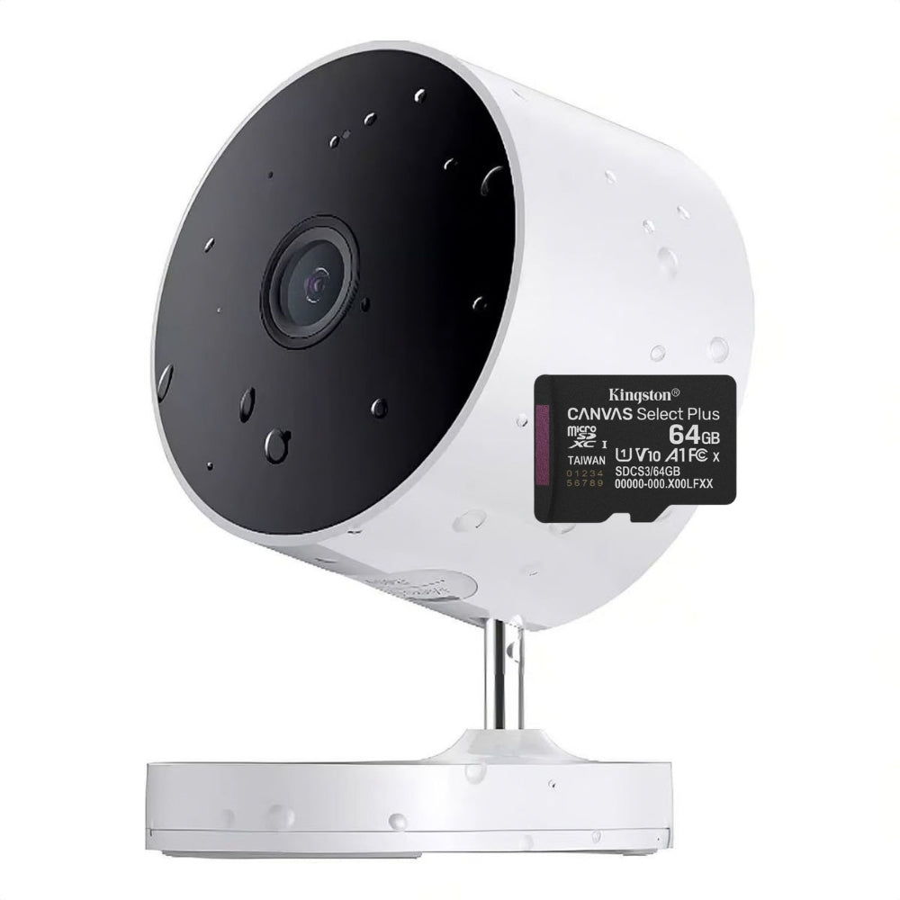Cámara Seguridad Xiaomi AW200 Exterior IP65 1080P Visión Nocturna Color Audio Bidireccional + Memoria Micro SD 64GB