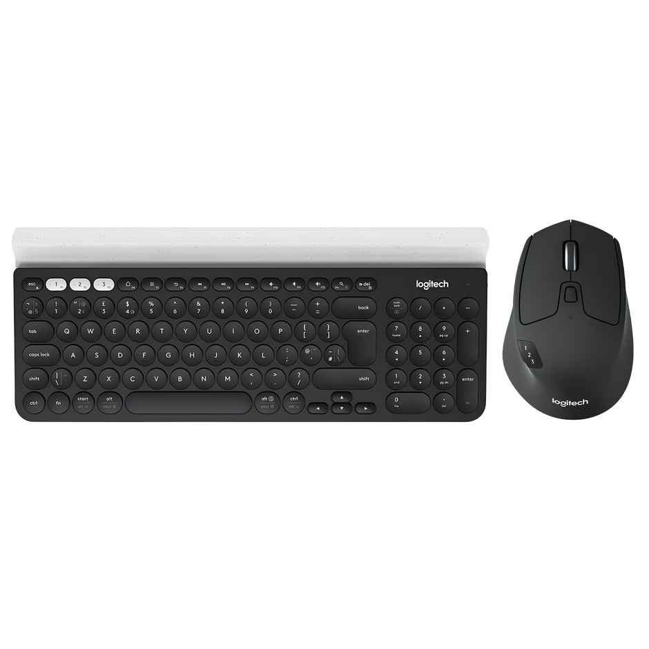 Combo Multi-device Flow Logitech: Teclado K780 + Mouse Multi-dispositivo Logitech M720