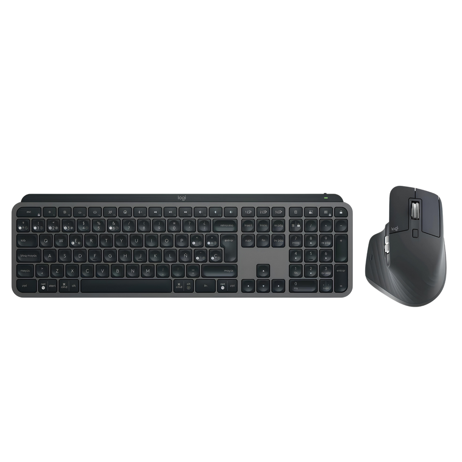 Combo Avanzado Logitech: Teclado MX Keys S + Mouse MX Master 3S