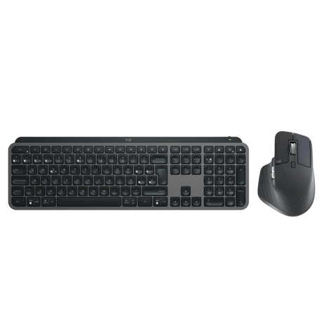 Combo Avanzado Logitech: Teclado MX Keys S + Mouse MX Master 3S