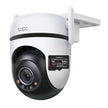 Cámara WiFi TP-Link Tapo C520WS 360° 2K QHD para Exteriores con Visión Nocturna a Color y Detección IA Avanzada + Micro SD 64GB