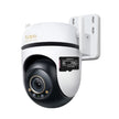 Cámara WiFi TP-Link Tapo C530WS 360° 3K 5MP para Exteriores con Visión Nocturna a Color y Detección IA Avanzada + Micro SD 256GB