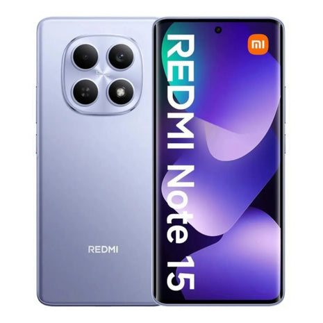 Celular Xiaomi Redmi Note 15 Dual SIM Pantalla 6.7" 120Hz 256GB/16GB(8+8) 108MP IA IP64 6000mAh/33W - Morado