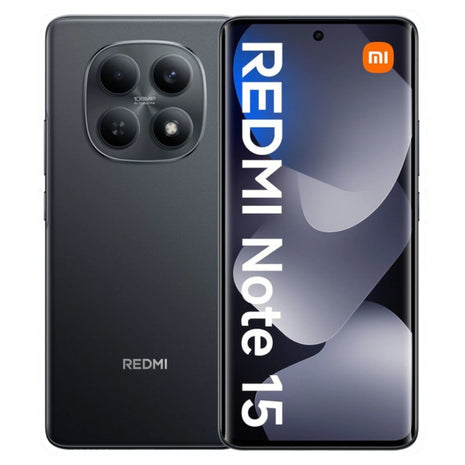 Celular Xiaomi Redmi Note 15 Dual SIM Pantalla 6.7" 120Hz 256GB/16GB(8+8) 108MP IA IP64 6000mAh/33W - Negro