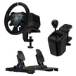 Volante de Carreras Logitech G RS50 System Sim Racing con TRUEFORCE + Palanca de Cambios Logitech G RS H-Shifter + Pedales Simulador de Carreras Logitech G RS Pedals