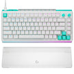 Teclado Gamer Mecanico Logitech G512 X 75 Switch Tactil + Reposamuñecas Logitech Palm Rest - Blanco