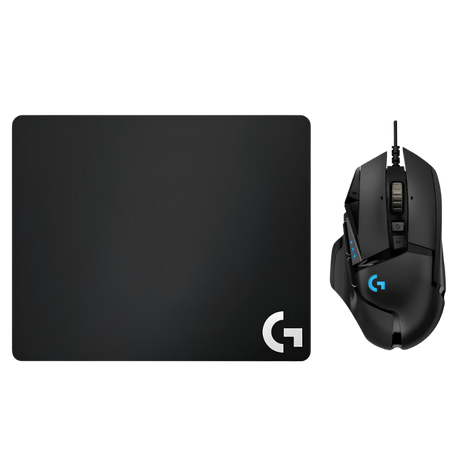 Combo Gamer Mouse Logitech G502 HERO 25K DPI RGB LIGHTSYNC + Mouse Pad G240