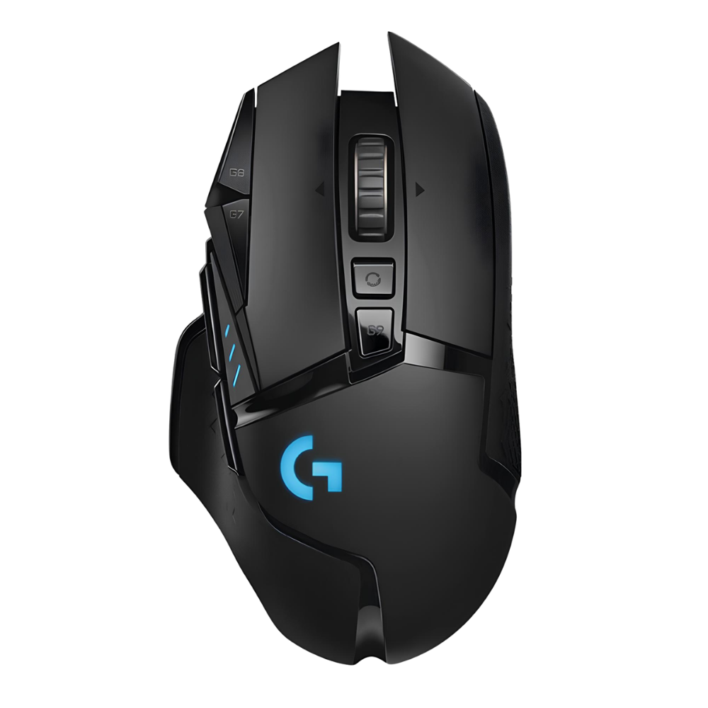 Mouse Gamer Inalámbrico Logitech G502 LIGHTSPEED 25600 DPI Sensor HERO 25K RGB LIGHTSYNC - Negro