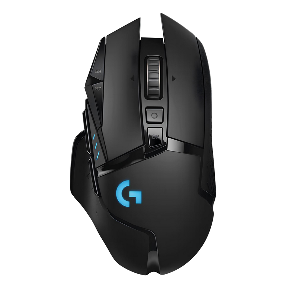 Mouse Gamer Inalámbrico Logitech G502 LIGHTSPEED 25600 DPI Sensor HERO 25K RGB LIGHTSYNC - Negro
